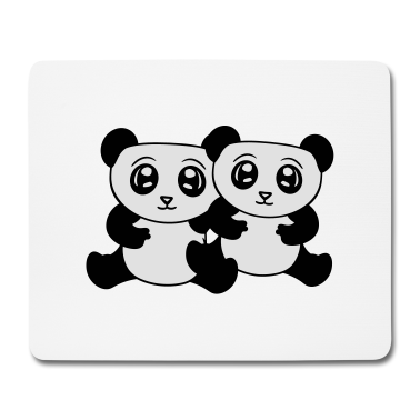 Pärchen Mousepad - paar paerchen liebe 2 freunde team niedlich sitzen