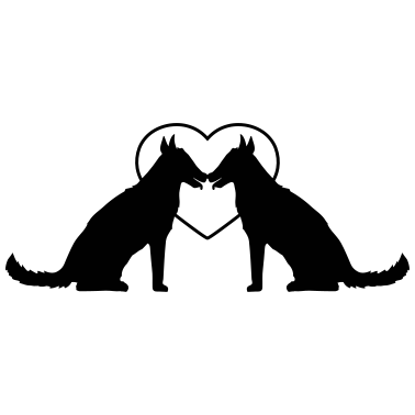 Motiv herz 2 freunde paar paerchen liebe team sitz sitze