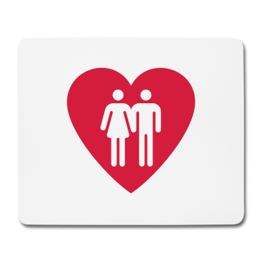 Pärchen Mousepad - Pärchen / Lovers