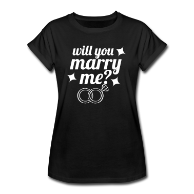 Hochzeit T-Shirt - Heiratsantrag Verlobung | Antrag Hochzeitsantrag