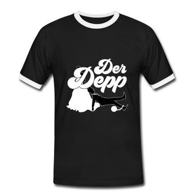 Hochzeit T-Shirt - DEPP BRÄUTIGAM HOCHZEIT JGA JUNGGESELLE