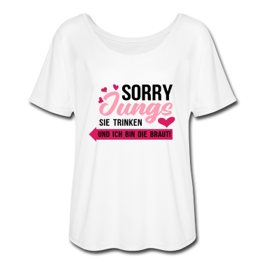 Hochzeit T-Shirt - Braut Bride To Be Lustiges JGA Shirt