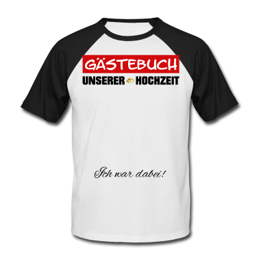 Hochzeit T-Shirt - Gästebuch unserer Hochzeit zur Hochzeitsfeier Ehe