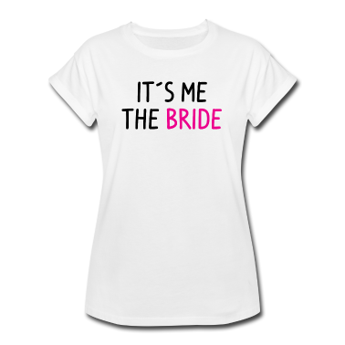 Hochzeit T-Shirt - Braut Junggesellin Hochzeitsfeier Spruch Poltern