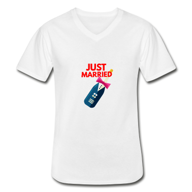 Hochzeit T-Shirt - just married frisch verheiratet hochzeitsfeier