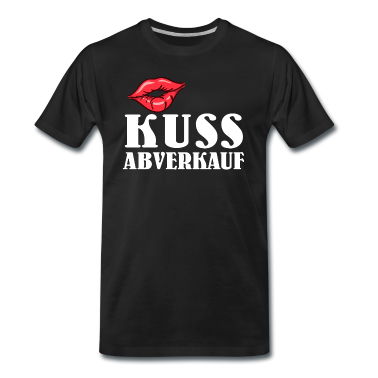 Hochzeit T-Shirt - Kuss Abverkauf JGA Hochzeitsfeier Polterabend