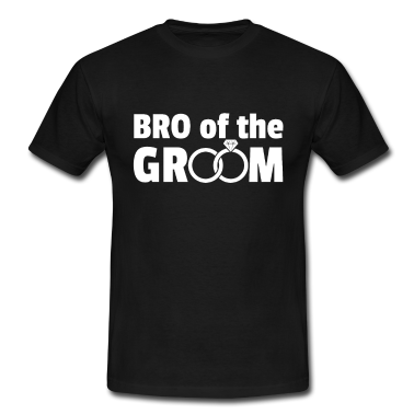 Hochzeit T-Shirt - Bro Bruder des Bräutigams Hochzeitsfeier Design
