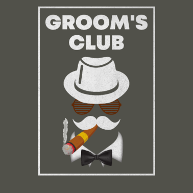 Motiv Bräutigam Club Groom's Club Hochzeitsfeier