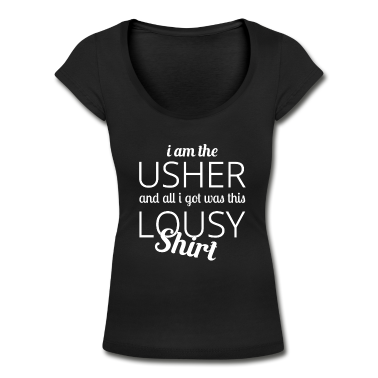 Hochzeit T-Shirt - Hochzeitsfeier Ich bin die und bekam diese lausige