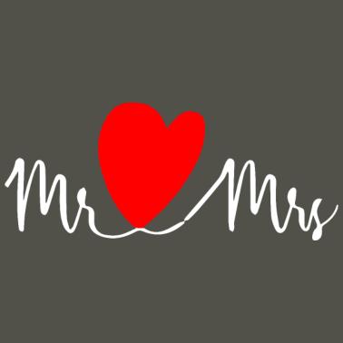 Motiv I Love Mr.und Mrs. Hochzeitsfeier, Feier, Wedding