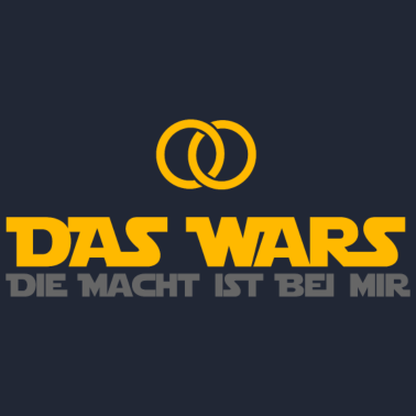 Motiv DAS WARS - Hochzeitsfeier Heiraten JGA Geschenk