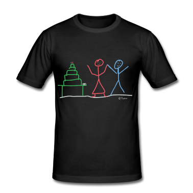 Hochzeit T-Shirt - Ehepaar