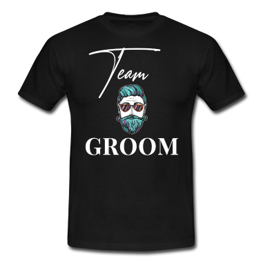 Hochzeit T-Shirt - Team Groom Bräutigam JGA Junggesellenabschied