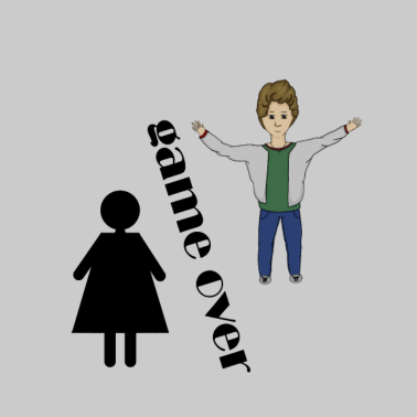 Motiv Hochzeit/game over