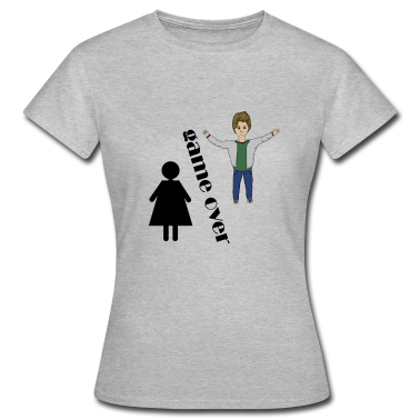 Hochzeit T-Shirt - Hochzeit/game over