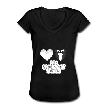 Hochzeit T-Shirt - Braut Bräutigam Hochzeit heiraten Geschenk Antrag