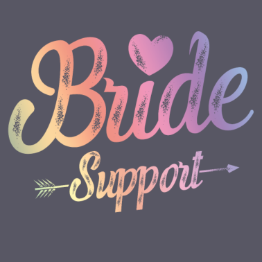 Motiv Braut Support Team Herz