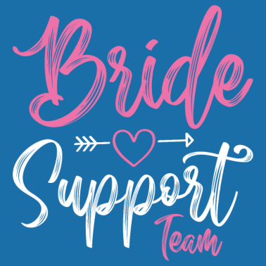 Motiv Braut Support Herz Team