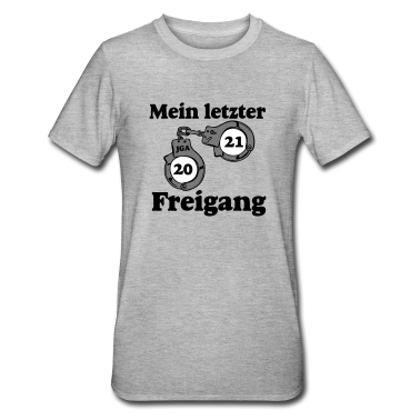 Hochzeit T-Shirt - JGA 2021 Mein letzter Freigang ...-