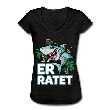 Hochzeit T-Shirt - Hai Junggesellenabschied Heirat Hochzeit Bräutigam