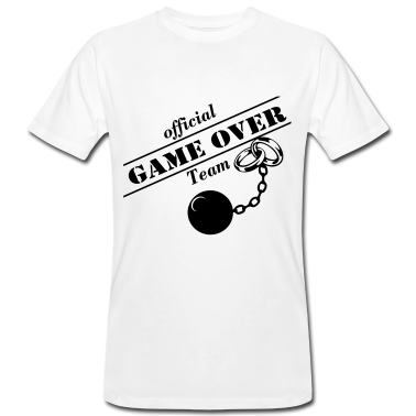 Hochzeit T-Shirt - JGA Game Over ...+