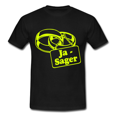 Hochzeit T-Shirt - Ja Sager ...+