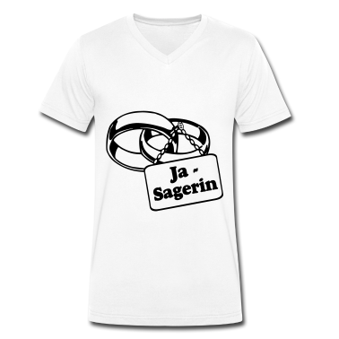 Hochzeit T-Shirt - Ja Sagerin .../+