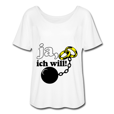 Hochzeit T-Shirt - ja ich will .../+