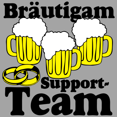 Motiv Bräutigam Support Team .../+
