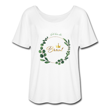 Hochzeit T-Shirt - Ich bin die Braut