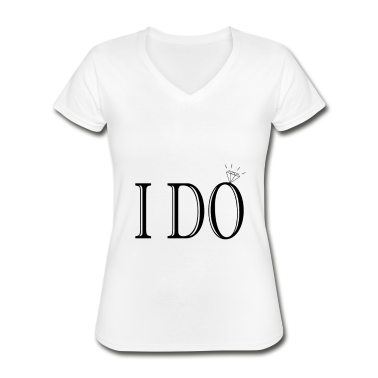 Hochzeit T-Shirt - I do ring