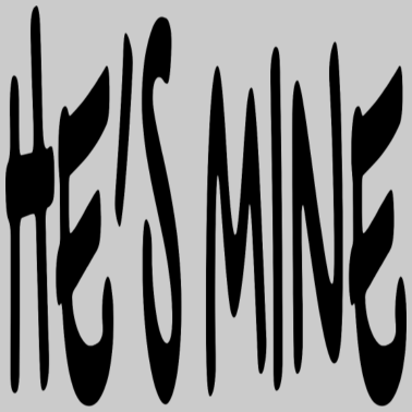 Motiv Er ist Mein - Ehepaar, Partner Geschenk Motiv