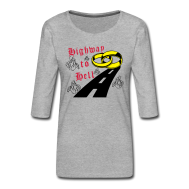 Hochzeit T-Shirt - JGA Highway to hell /+