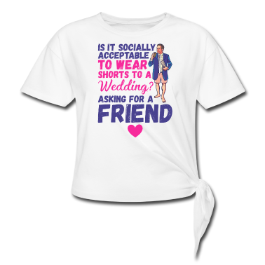 Hochzeit T-Shirt - Hochzeit Kurze Hose Tragen Feier Anzug Braut