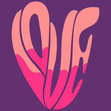 Motiv Herz Liebe Typo