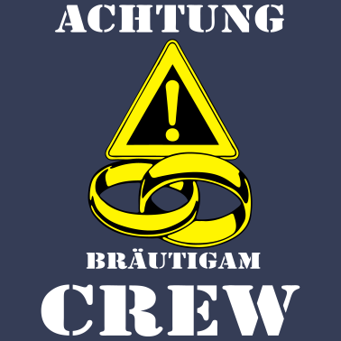Motiv Bräutigam Crew Farbe