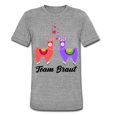 Hochzeit T-Shirt - Team Braut Alpaka Verlobung Hochzeit Geschenk