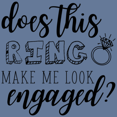 Motiv Durch den Ring ist Sie verlobt - Hochzeitsgeschenk