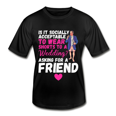 Hochzeit T-Shirt - Hochzeit Kurze Hose Tragen Feier Anzug Braut
