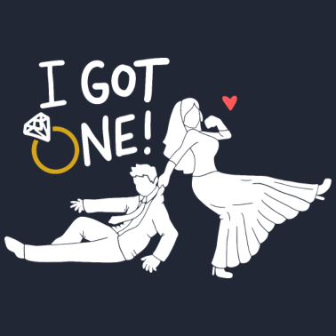 Motiv Junggesellinnenabschied T-Shirt Braut I Got One