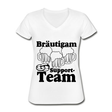 Hochzeit T-Shirt - JGA - Bräutigam Support Team ..+