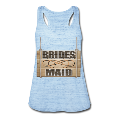 Hochzeit Tank Top - Rustikale Hochzeitsfeier der Brautjungfer