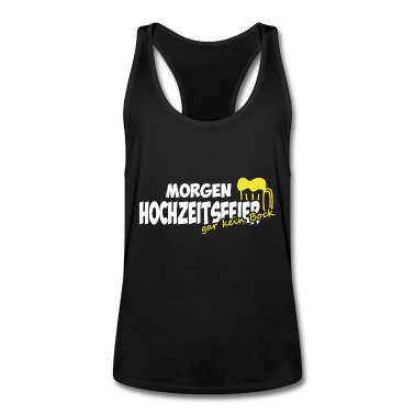 Hochzeit Tank Top - Junggesellenabschied Morgen Hochzeitsfeier