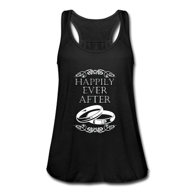 Hochzeit Tank Top - Happy Ever After Rings Hochzeitsfeier Event Geschenk