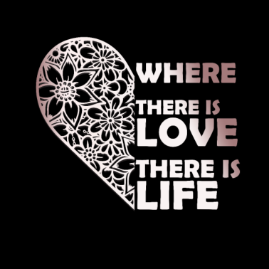 Motiv Liebe Lebenssinn Spruch Geschenk Paar Beziehung