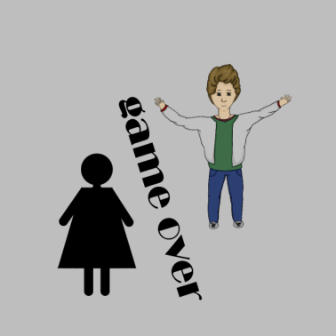 Motiv Hochzeit/game over