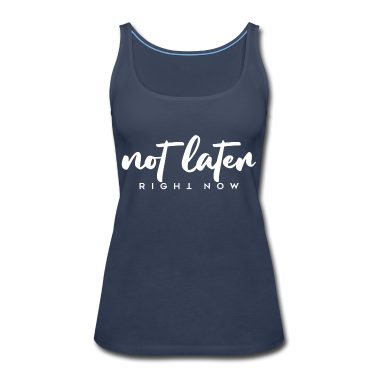 Hochzeit Tank Top - not later right now