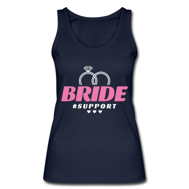 Hochzeit Tank Top - Braut Support Herz Team