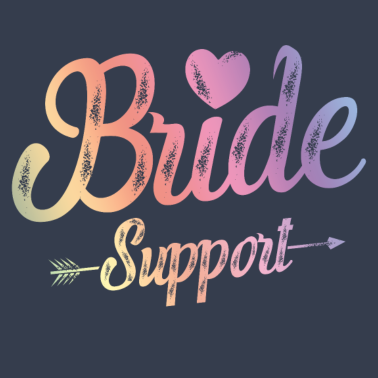 Motiv Braut Support Team Herz