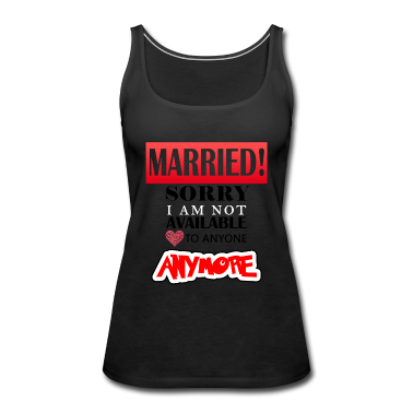 Hochzeit Tank Top - Verheiratet! Lustiger Spruch für Ehepaare Geschenk
